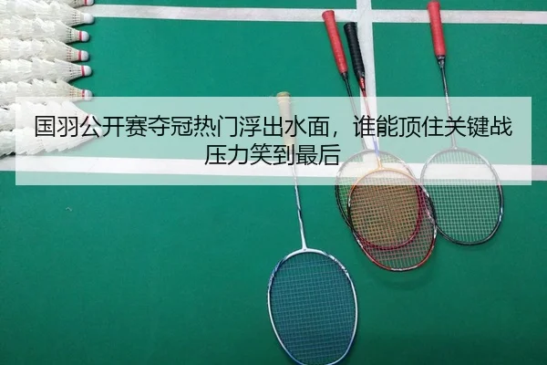 国羽公开赛夺冠热门浮出水面，谁能顶住关键战压力笑到最后